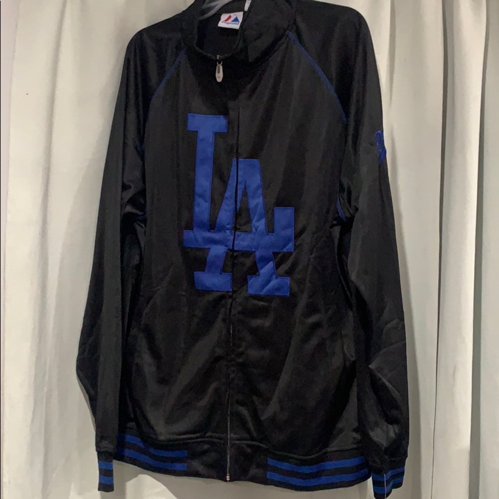 Dodgers Majestic- Mens Black Jacket